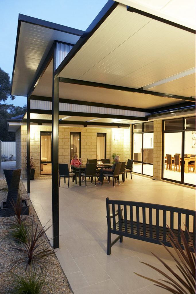 Modern Flat Patio design